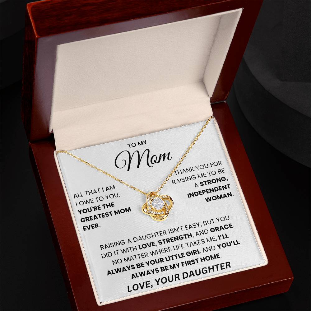 To My Mom - All That I Am I Owe To You