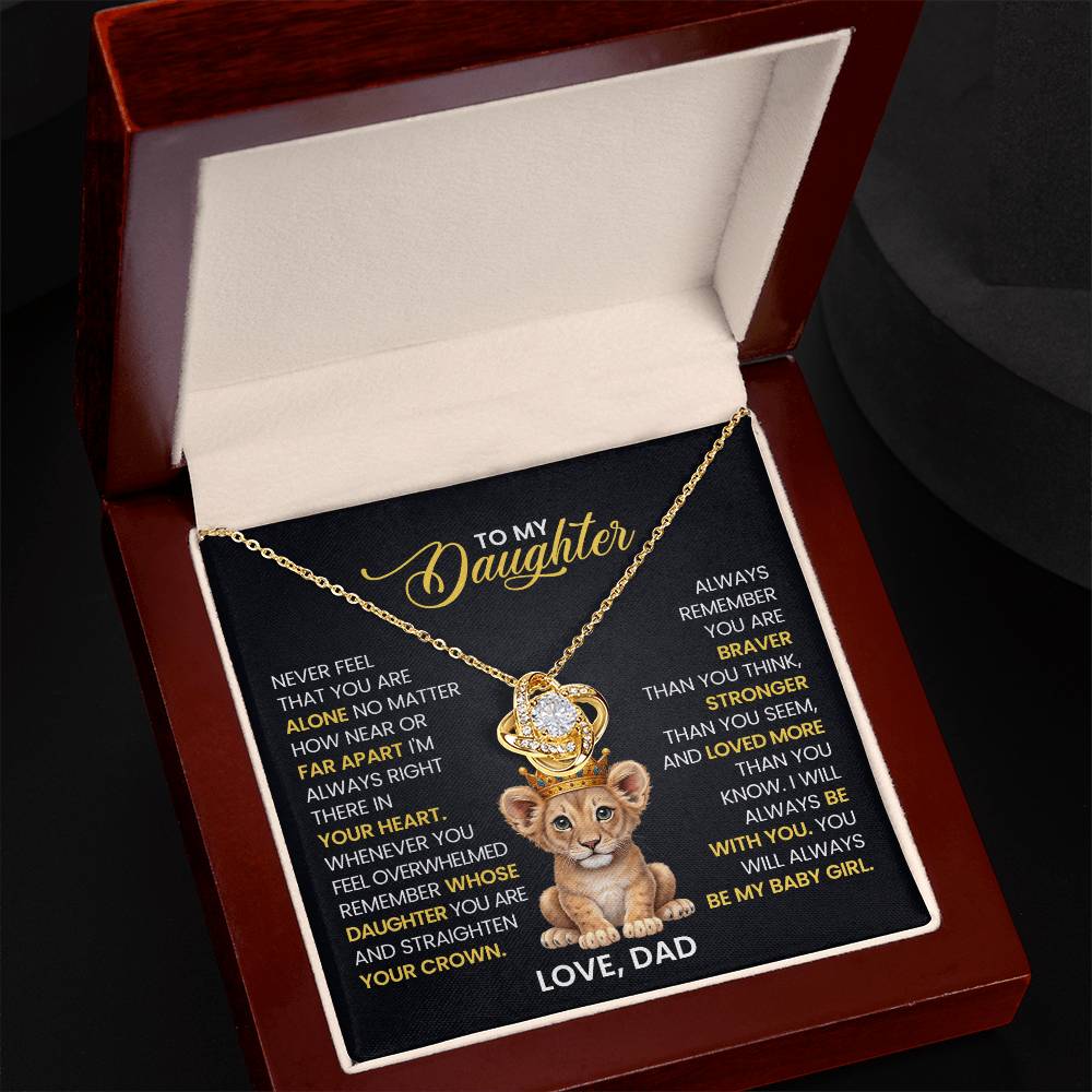 To My Daughter - Never Feel That You Are Alone