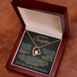 To My Beautiful Daughter - One Day, When The Pages of My Life End - Forever Love Necklace