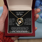 TO MY BEAUTIFUL Wife, I Didn't Marry You So Could Live With You - Forever Love Necklace