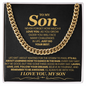 Life Isn't About Waiting For The Storm To Pass - Cuban Link Chain