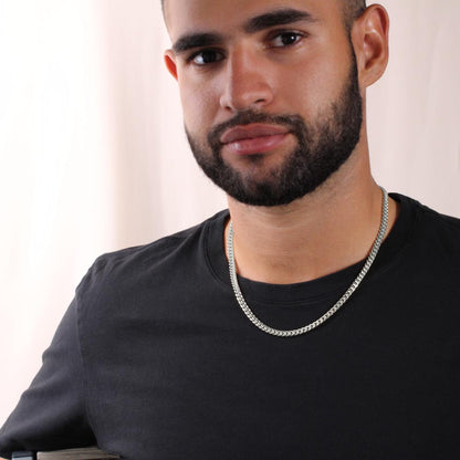 Für meinen Sohn – Eines Tages, wenn die Seiten meines Lebens zu Ende gehen – Cuban Link Kette