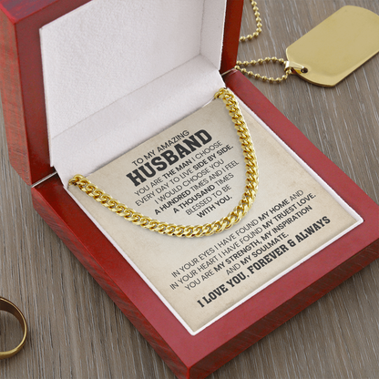 To My Husband - You Are The Man I Choose