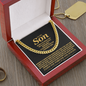To My Son, When You Wear This Necklace, Always Remember...