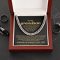 To My Grandson, I Can't Promise I'll Be Here For The Rest of Your Life - Cuban Link Chain