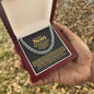 To My Son, Never Forget That I Love You - Cuban Link Chain