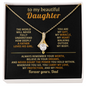To My Beautiful Daughter, Alluring Beauty Gift Set - KT161