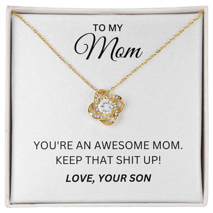 Du bist eine super Mama. Mach weiter so!