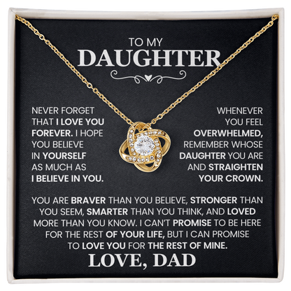 To My Daughter - Never Forget That I Love You Forever