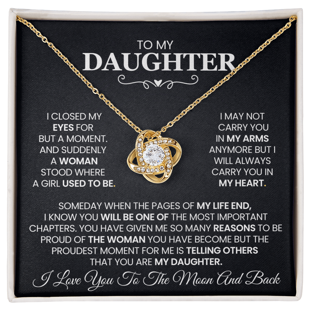 To My Daughter - I Closed My Eyes For But A Moment