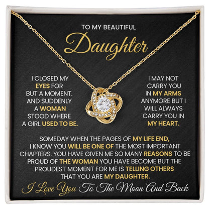 To My Daughter - I Closed My Eyes For But A Moment