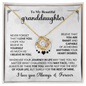 To My Beautiful Granddaughter - Love Knot  Gift Set - KT169