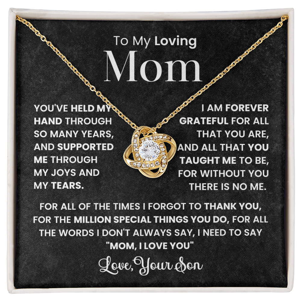 To My Mom - You Have Held My Hand Through So Many Years