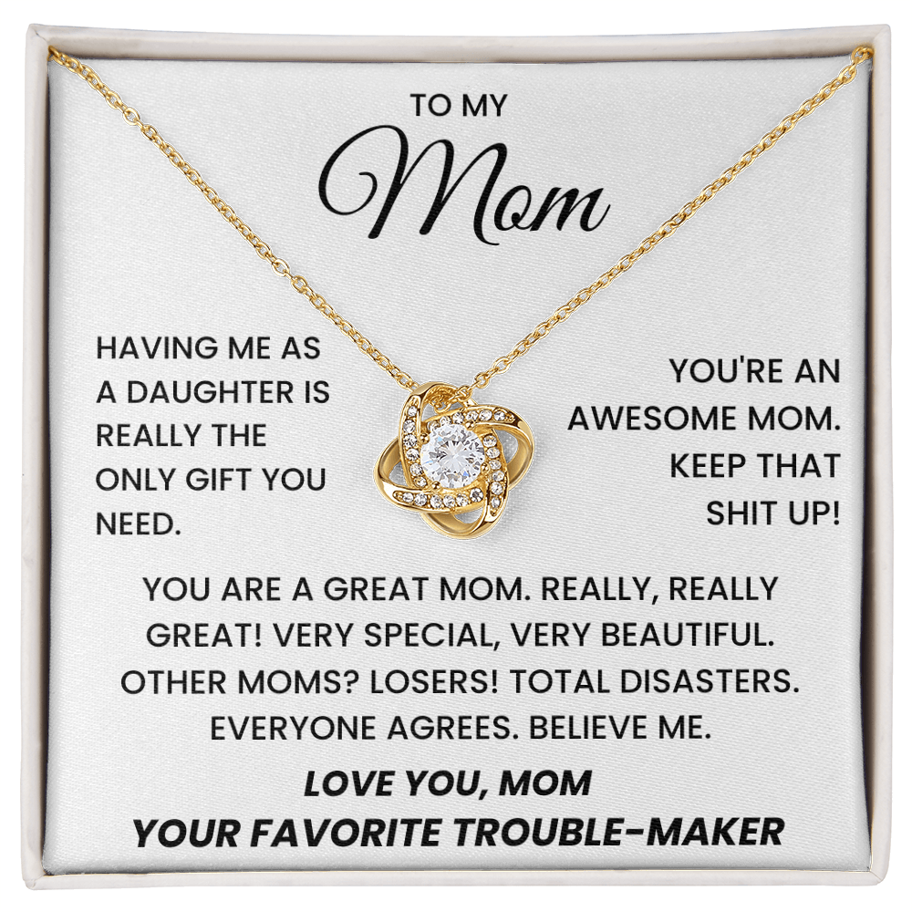 An meine Mama – Mich als Tochter zu haben, ist wirklich das einzige Geschenk, das du brauchst