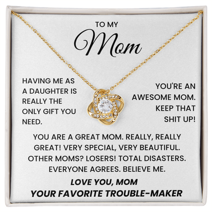 An meine Mama – Mich als Tochter zu haben, ist wirklich das einzige Geschenk, das du brauchst