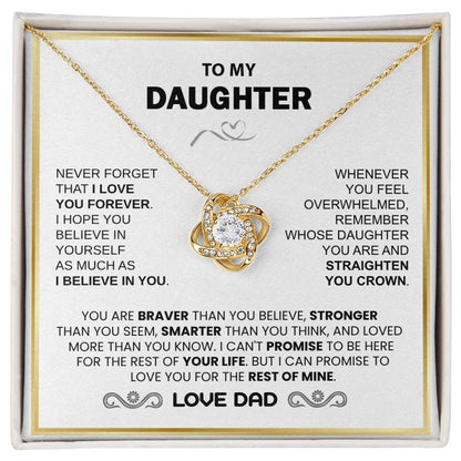 To My Daughter - Never Forget That I Love You
