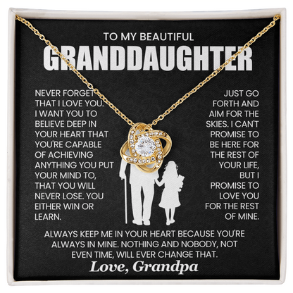 To My Beautiful Granddaughter - You're Capable  of Achieving Anything You Put Your Mind To