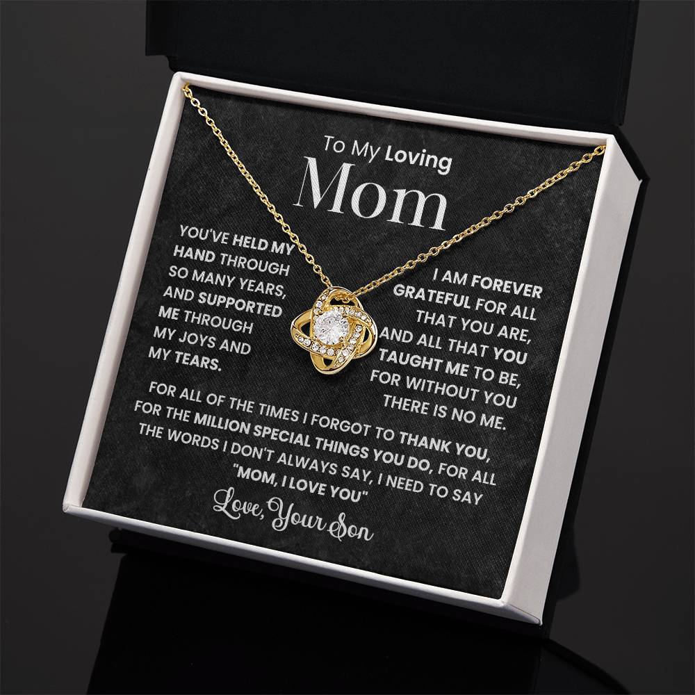 To My Mom - You Have Held My Hand Through So Many Years