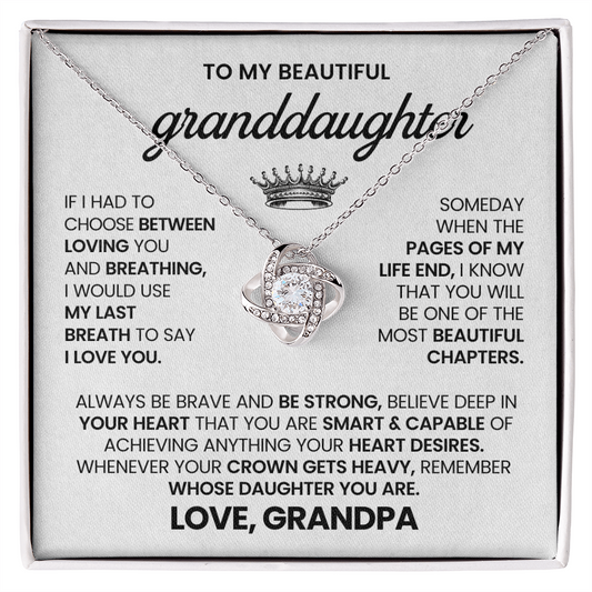To My Beautiful Granddaughter - You Are Smart & Capable of  Achieving Anything Your Heart Desires