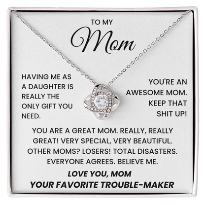 An meine Mama – Mich als Tochter zu haben, ist wirklich das einzige Geschenk, das du brauchst