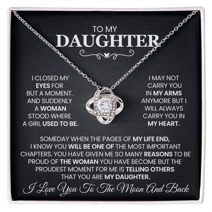 To My Daughter - I Closed My Eyes For But A Moment