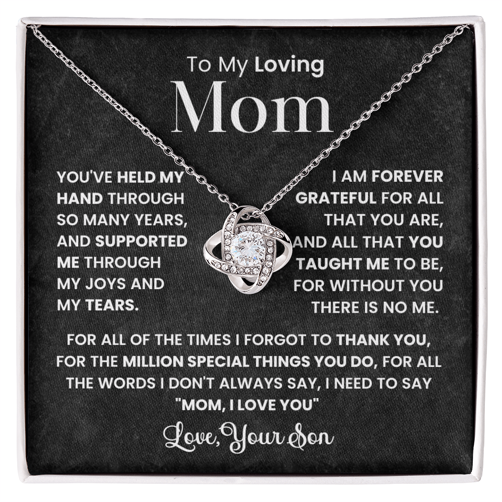 To My Mom - You Have Held My Hand Through So Many Years