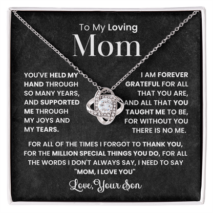 To My Mom - You Have Held My Hand Through So Many Years