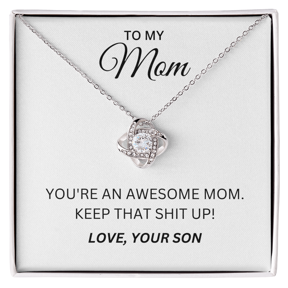 Du bist eine super Mama. Mach weiter so!