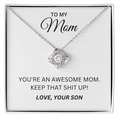 Du bist eine super Mama. Mach weiter so!