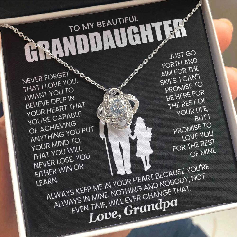 To My Beautiful Granddaughter - You're Capable  of Achieving Anything You Put Your Mind To