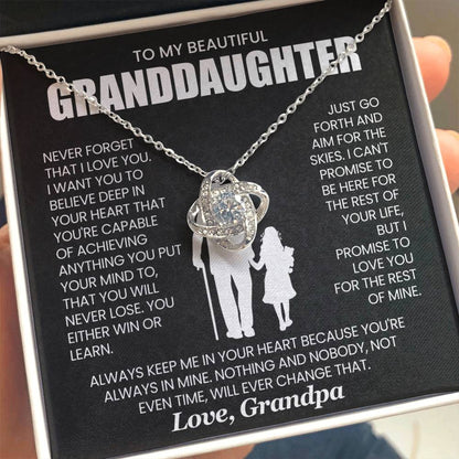 To My Beautiful Granddaughter - You're Capable  of Achieving Anything You Put Your Mind To