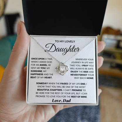 To My Daughter - Once Upon A Time, When I Asked God For An Angel