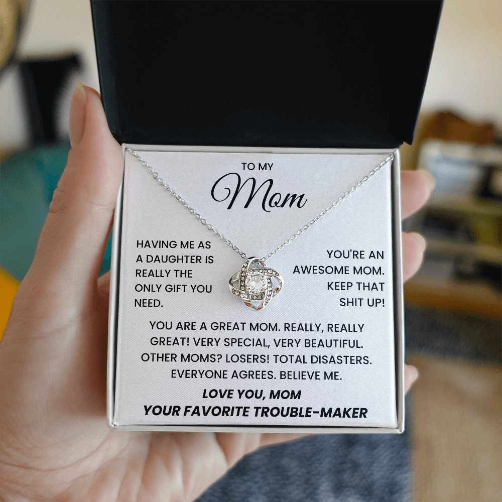 An meine Mama – Mich als Tochter zu haben, ist wirklich das einzige Geschenk, das du brauchst