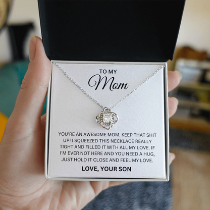 Du bist eine tolle Mutter. Mach weiter so!
