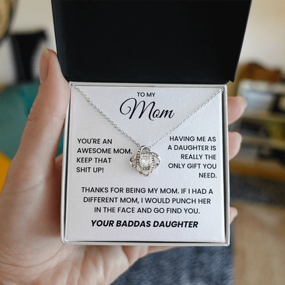 Du bist eine tolle Mama, mach weiter so!