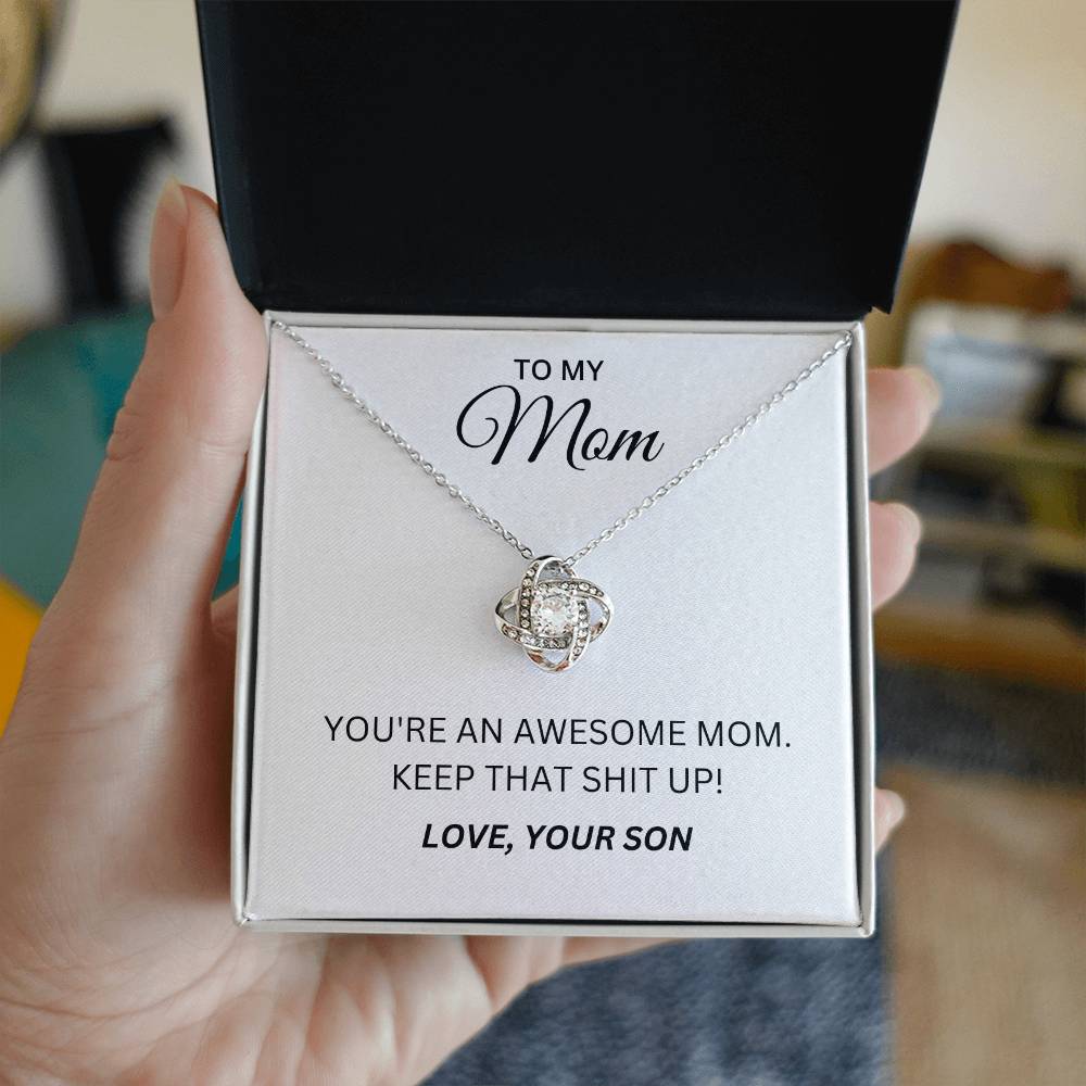 Du bist eine super Mama. Mach weiter so!