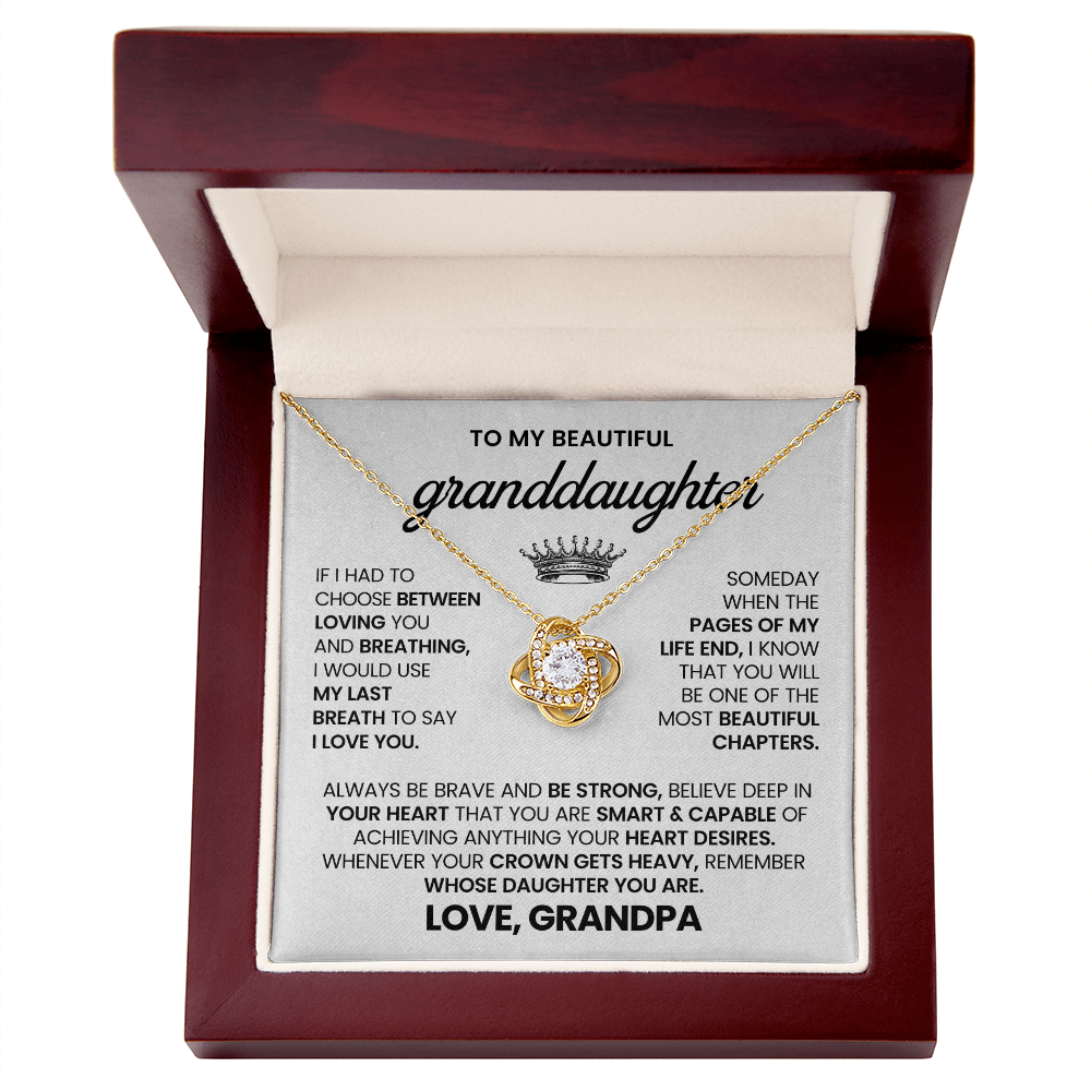 To My Beautiful Granddaughter - You Are Smart & Capable of  Achieving Anything Your Heart Desires