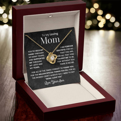 To My Mom - You Have Held My Hand Through So Many Years