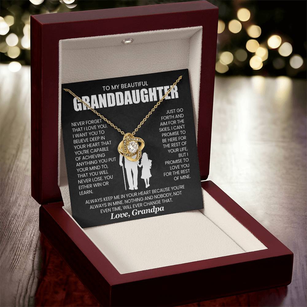 To My Beautiful Granddaughter - You're Capable  of Achieving Anything You Put Your Mind To