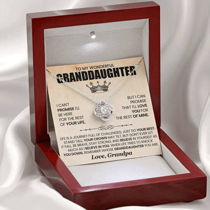 To My Wonderful Granddaughter, Love Knot Gift Set - KT166