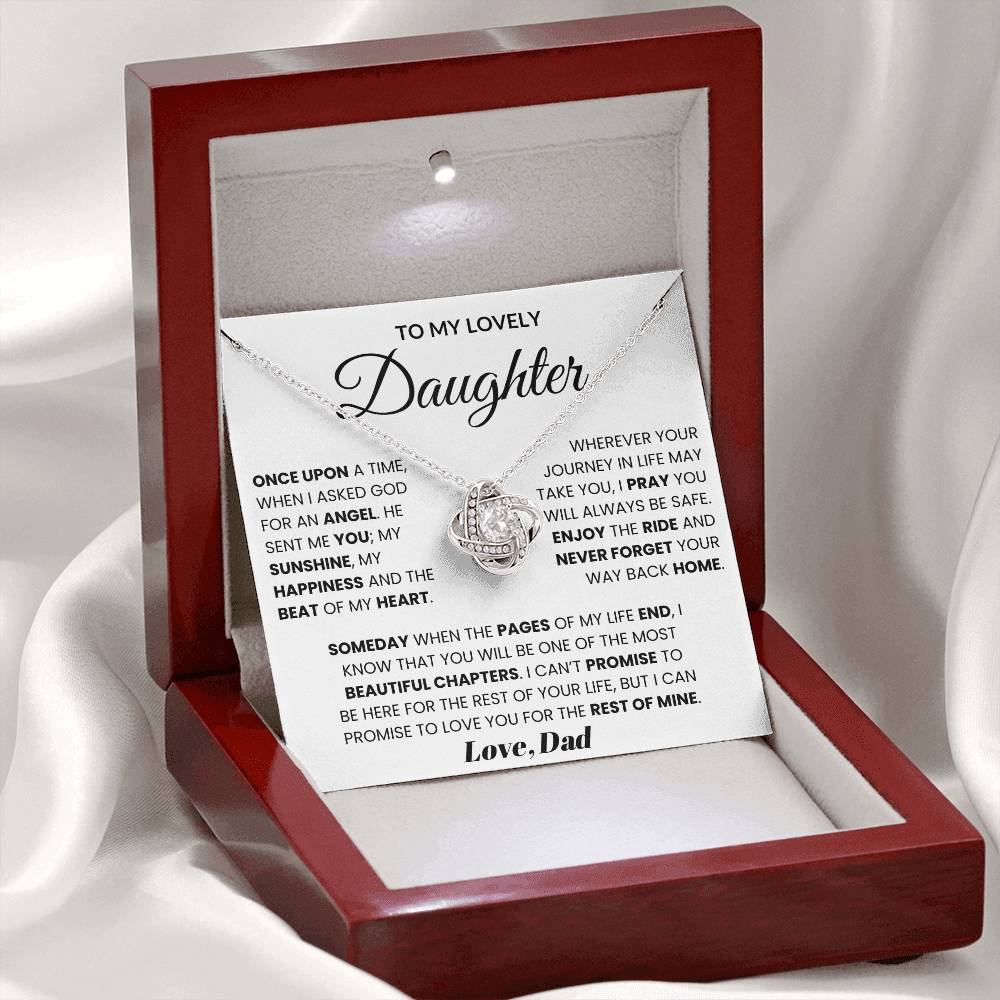 To My Daughter - Once Upon A Time, When I Asked God For An Angel