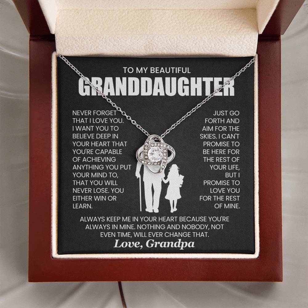 To My Beautiful Granddaughter - You're Capable  of Achieving Anything You Put Your Mind To