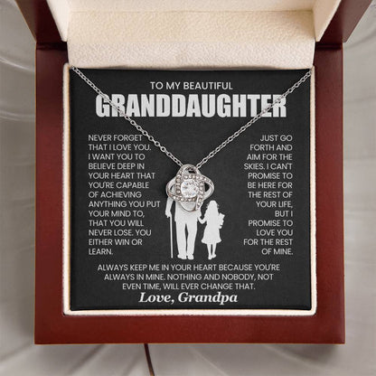 To My Beautiful Granddaughter - You're Capable  of Achieving Anything You Put Your Mind To