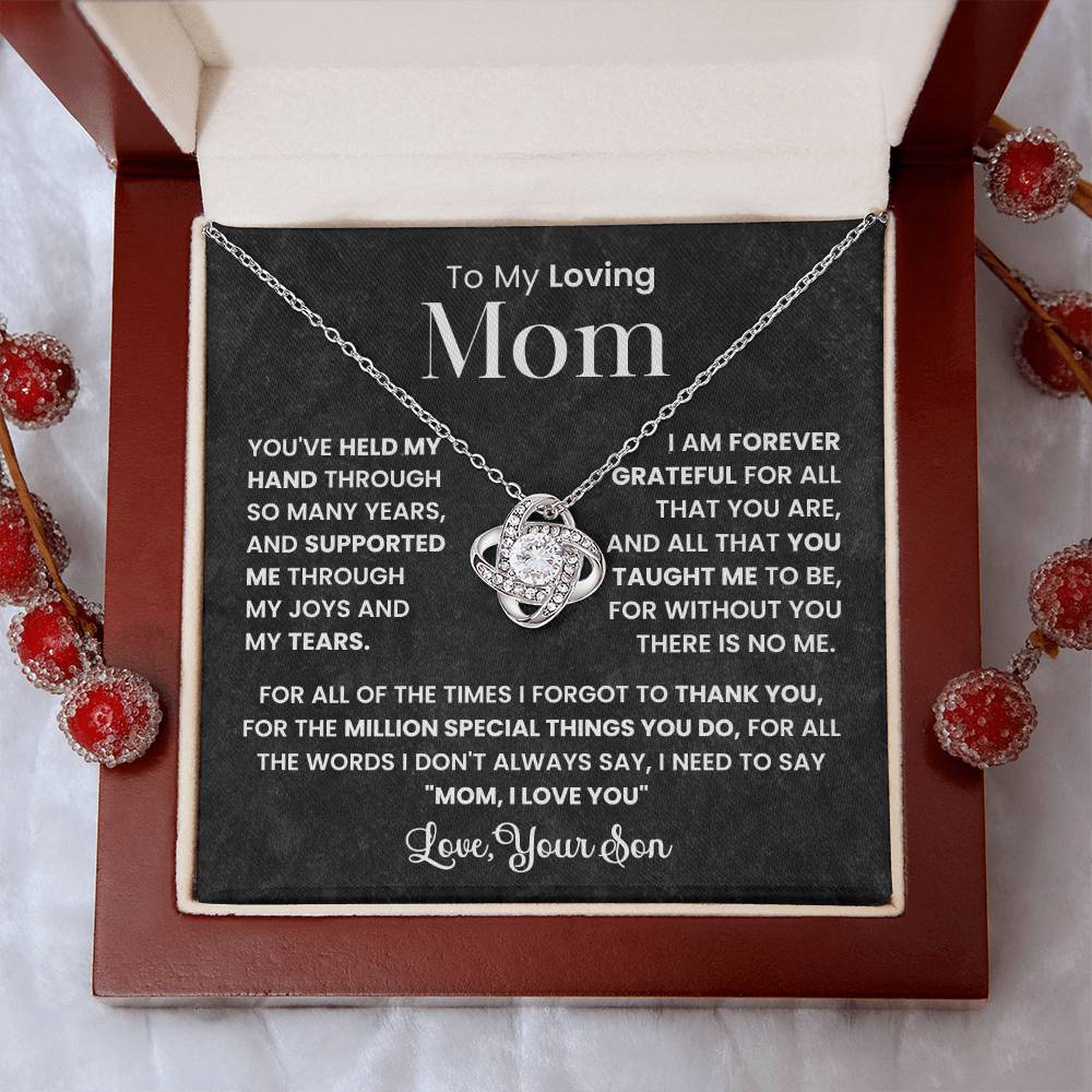 To My Mom - You Have Held My Hand Through So Many Years