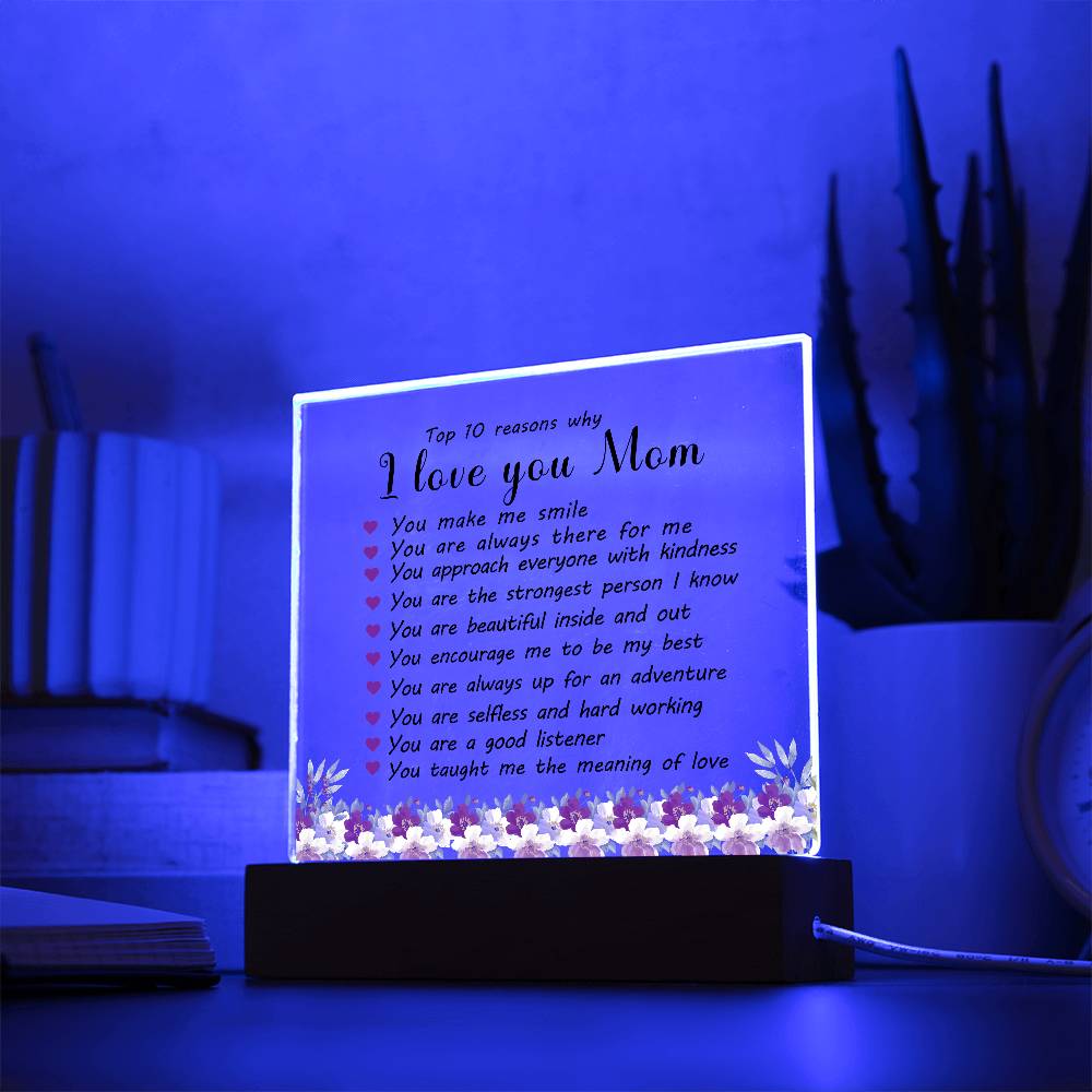 Die 10 Gründe, warum ich dich liebe, Mama