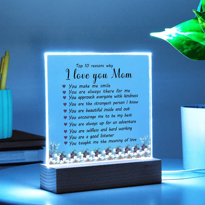 Die 10 Gründe, warum ich dich liebe, Mama