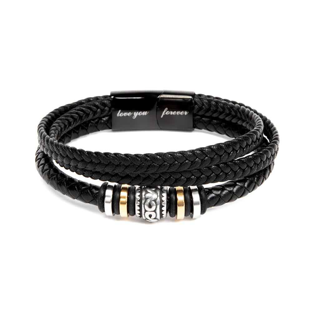 To My Son - Never Forget How Much I Love You Bracelet