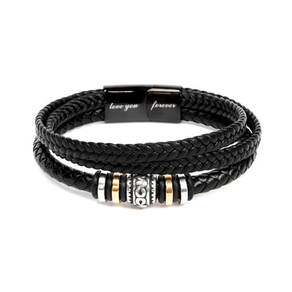To My Son - Never Forget How Much I Love You Bracelet