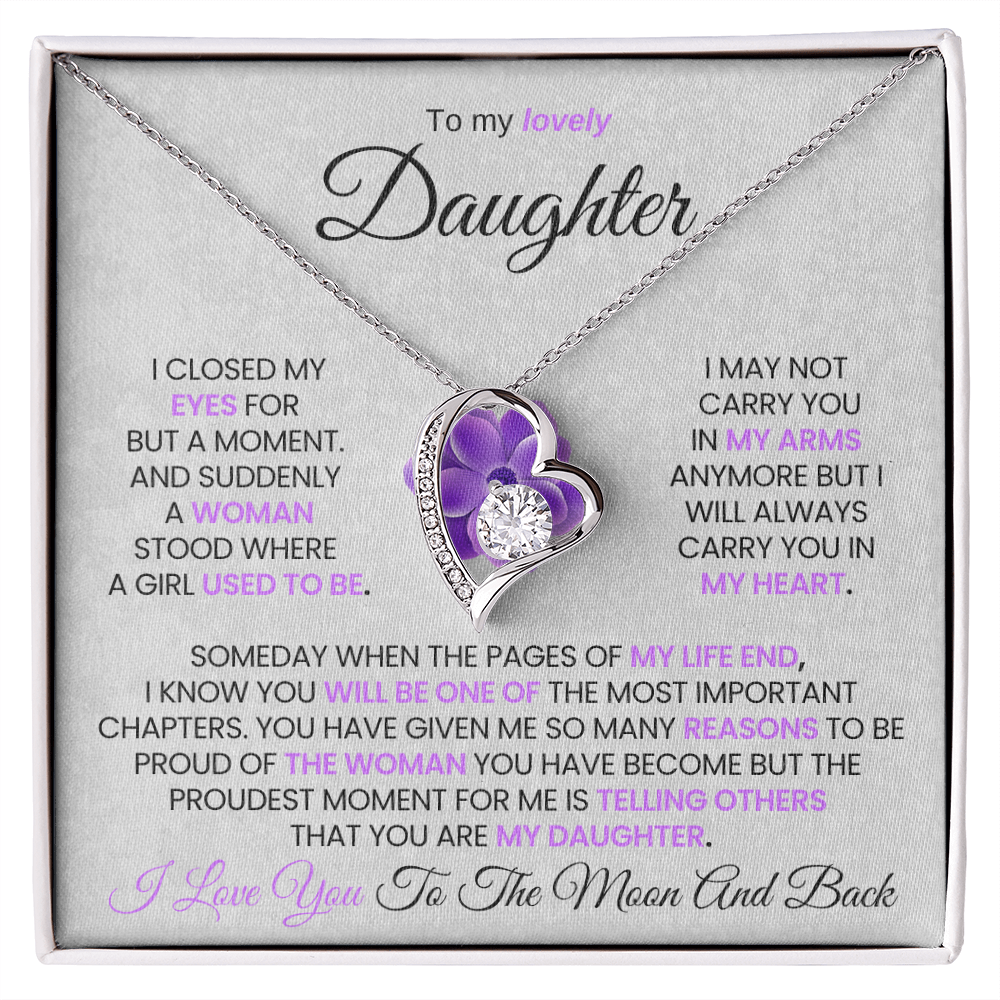 To My Beautiful Daughter - I Closed My Eyes For But A Moment