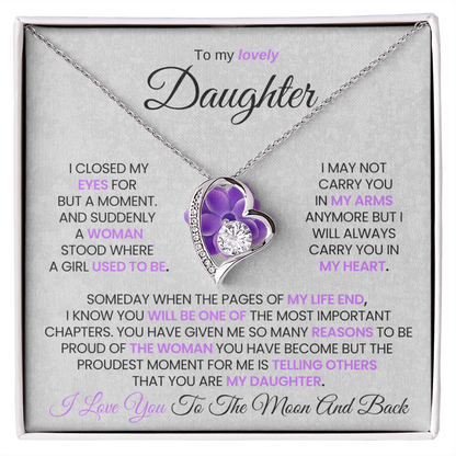 To My Beautiful Daughter - I Closed My Eyes For But A Moment
